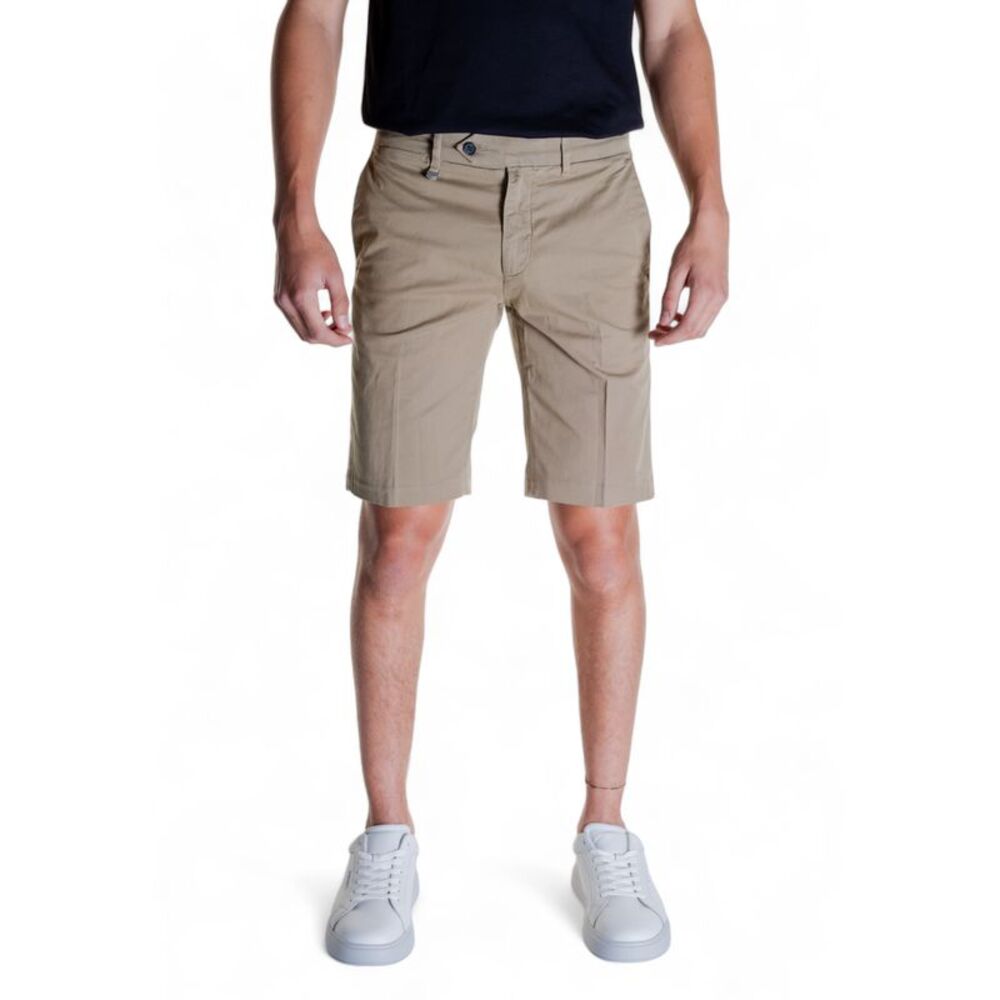 Antony Morato Cotton Chino Shorts Beige Men Beige